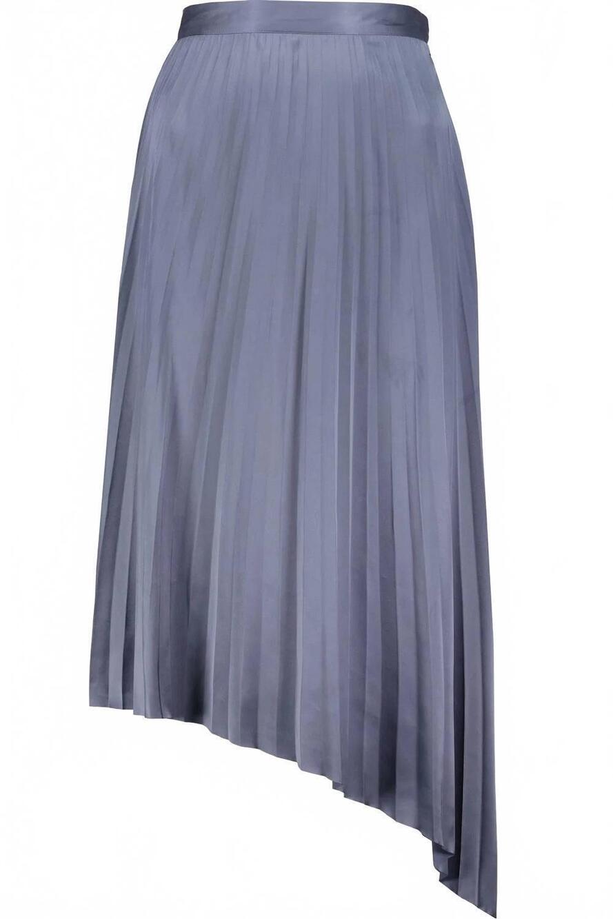 NEW BISHOP + YOUNG women's presley pleated midi skirt in cascade